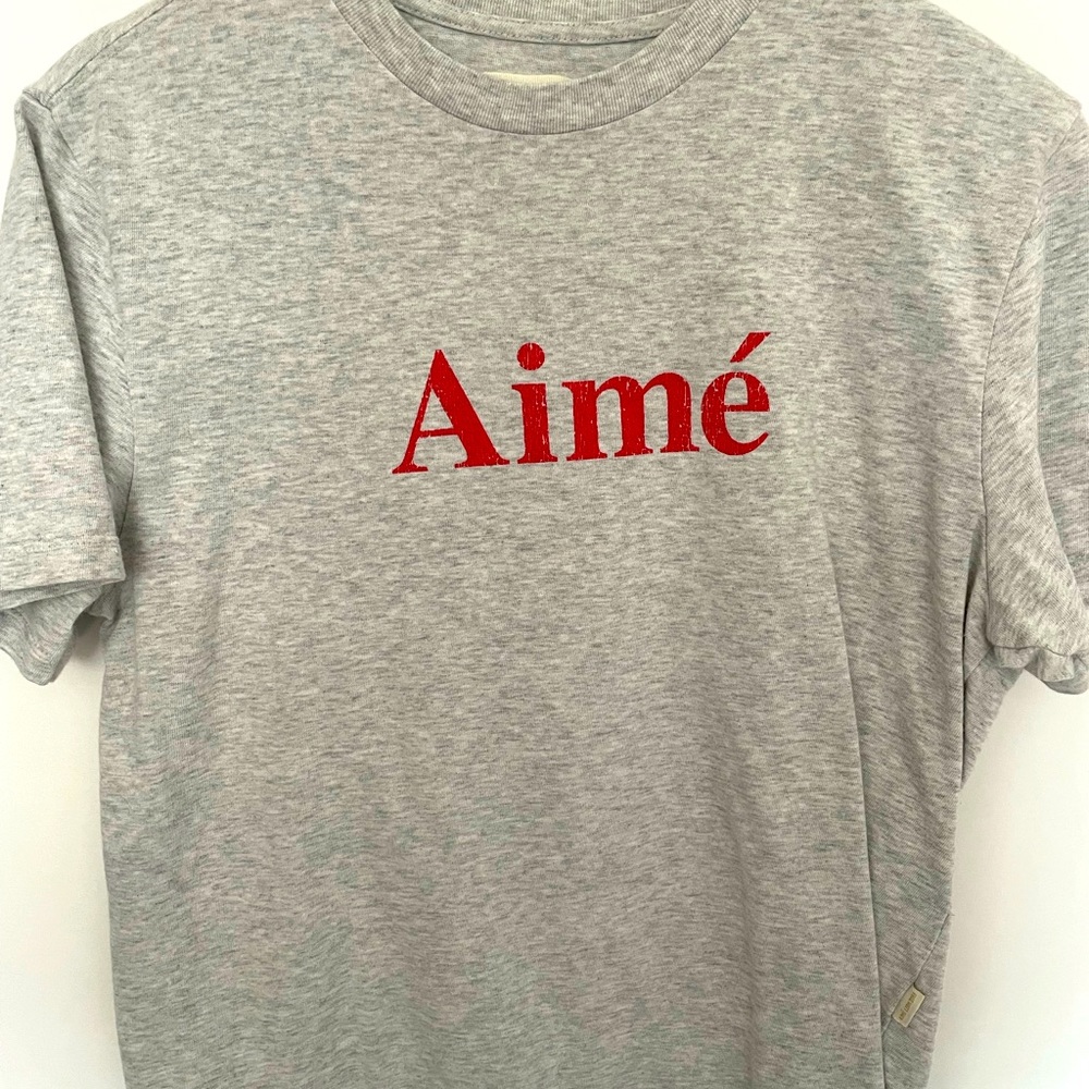 Aime Leon dore gray tee small